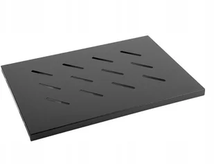 LANBERG Półka do szaf 19 450mm 1U 500x280mm czarna AK-1001-B - Pozostałe akcesoria sieciowe - miniaturka - grafika 4