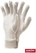 Rękawice robocze - REIS RĘKAWICE OCHRONNE 7 - RWKS E - miniaturka - grafika 1