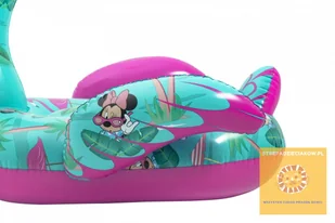 Duży dmuchany Flaming Disney 173x170cm - Materace dmuchane i koła do pływania - miniaturka - grafika 6