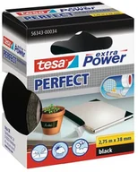 Taśmy klejące - TESA Taśmy klejącej Extra Power taśma klejąca z tkaniny, o szerokości 38 MM, długość 2,75 m, czarna TSA_56343-00034-03 - miniaturka - grafika 1