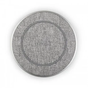 Moshi Otto Q Wireless Charging Pad - Bezprzewodowa ładowarka indukcyjna Qi do iPhone i Android (Nordic Grey) - Ładowarki do telefonów - miniaturka - grafika 3
