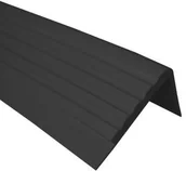 Meble modułowe i akcesoria - Quest Profil schodowy antypoślizgowy RO 1,5m czarny 730-RO-CZARNY-150 - miniaturka - grafika 1