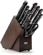 Noże kuchenne - Wüsthof Zestaw noży z brązem blok, za pomocą widelca do mięsa, z temperówką i nożyczki 10dílná Klasyczny - miniaturka - grafika 1