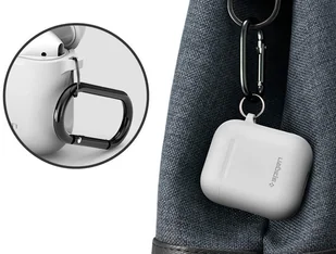 Spigen etui silikonowe case do Apple Airpods white 066CS24809 - Etui i futerały do telefonów Spigen etui silikonowe case do Apple Airpods white 066CS24809 - Etui i futerały do telefonów - miniaturka - grafika 9