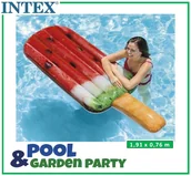 Materace dmuchane i koła do pływania - Intex Materac Plazowy Dmuch 191x76 58751 Lizak - miniaturka - grafika 1