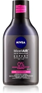 Nivea MicellAIR Expert Waterproof płyn micelarny 400 ml dla kobiet - Płyny micelarne - miniaturka - grafika 2