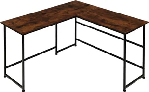 tectake Biurko narożna Melrose - industrialny ciemny 404229 - Biurka - miniaturka - grafika 2