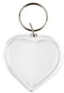 Decoupage - Creativ Plastikowy brelok z ramką - serce 51274 - miniaturka - grafika 1