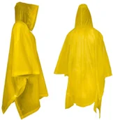 Akcesoria turystyczne - Rockland Peleryna przeciwdeszczowa, poncho PEVA żółta - miniaturka - grafika 1