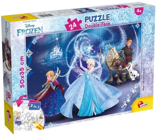 Lisciani Puzzle dwustronne Plus 24 Frozen 2 - Puzzle - miniaturka - grafika 2