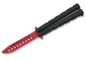 Noże - K25 Nóż K25 36251 Balisong Trainer Red 01RU36251 - miniaturka - grafika 1