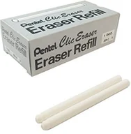 Gumki biurowe - Pentel do gumka do gumką żelowy 12 X 2 sztuki ZER-2 - miniaturka - grafika 1