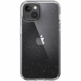 Speck Presidio Perfect-Clear with Glitter Etui Brokatowe do iPhone 13 z Powłoką Microban (Clear/Platinum Glitter) 141692-9508 - Etui i futerały do telefonów - miniaturka - grafika 2
