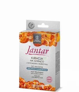 Jantar kuracja na gorąco z wyciągiem z bursztynu do włosów suchych i łamliwych - Szampony do włosów - miniaturka - grafika 5