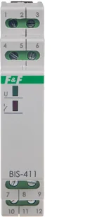 F&F Przekaźnik impulsowy 8A 24V AC/DC 1Z 1R BIS-411-1R1Z-24V 411-1R1Z-24V - Sterowniki i przekaźniki - miniaturka - grafika 2