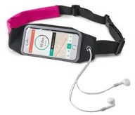 Etui i futerały do telefonów - Celly Etui sportowe na rękę Dla telefonów komórkowych RUNBDUO XL pro telefony do 5" RUNBDUOXLPK) Różowe - miniaturka - grafika 1