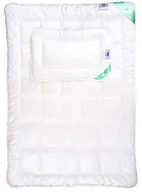Kołdry i poduszki dla dzieci - Poduszka i kołdra antyalergiczna dziecięca AMZ Koala Eukaliptus Kolor biały Rozmiar 100x135 + 40x60 - miniaturka - grafika 1