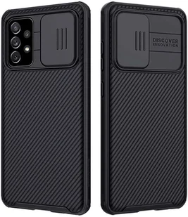 Nillkin Etui obudowa CamShield Pro do Samsung Galaxy A72 4G 5G Black 9862X1 - Etui i futerały do telefonów - miniaturka - grafika 2
