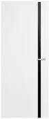 Drzwi wewnętrzne - NAWADOOR Skrzydło drzwiowe pokojowe bezprzylgowe Coma Białe 80 Lewe Nawadoor - miniaturka - grafika 1