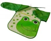 Akcesoria kreślarskie - D.RECT Fartuszek malarski 5–7 lat Scool Żabka - miniaturka - grafika 1