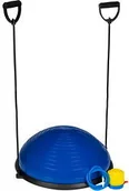 Pozostały sprzęt i akcesoria do ćwiczeń - Diparo Gymtek do balansowania Bosu 58cm z linkami + pompka Gymtek G-66422 - miniaturka - grafika 1