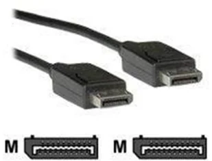Value DisplayPort Kabel ST  ST Czarny 5 m 11995605 - Kable miedziane - miniaturka - grafika 2