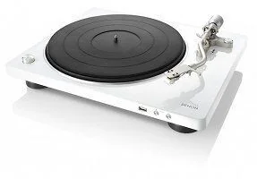 Denon DP-450USB Gramofon Analogowy BIAŁY - Gramofony - miniaturka - grafika 2