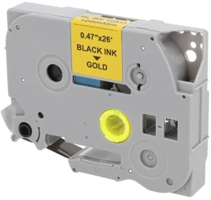 Brother Zamiennik taśmy TZE-811 6mm złota/czarny - Etykiety do drukarek - miniaturka - grafika 3