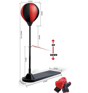 ENERO Zestaw bokserski ENERO 1017617 - Gruszki treningowe - miniaturka - grafika 6