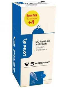 Pilot Cienkopis V5 bonus pack 20szt niebieski PIBX-V5-L-BOX - Cienkopisy - miniaturka - grafika 2