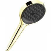 Słuchawki prysznicowe - Hansgrohe 26864990 Rainfinity Główka prysznicowa 130 3jet złoty opt.poler - miniaturka - grafika 1