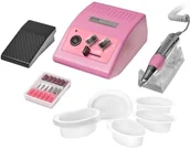 Frezarki do paznokci - ACTIVESHOP ZESTAW F-22 FREZARKA JD500 RÓŻOWA - miniaturka - grafika 1