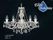 Lampy sufitowe - Elita bohemia Żyrandol kryształowy 5-ramienny - Bohemia L 100/5/02 MAT - miniaturka - grafika 1