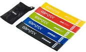 Gumy, taśmy, ekspandery - Gymtek Zestaw gum oporowych do ćwiczeń 0,5-30kg 5szt Gymtek G-66106 - miniaturka - grafika 1