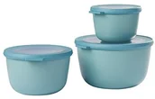 Pojemniki kuchenne - MEPAL Rosti Mepal zestaw startowy cirqula multibowl wysokiej jakości-CZ.(500,1000, 2000 ML) puszki na zapasy Micro mikrofalowa 106231092400 - miniaturka - grafika 1