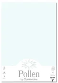 Papier do drukarek - Clairefontaine Pollen kartki ozdobne 21 x 29,7 cm, niebieski 4201C - miniaturka - grafika 1