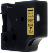 Taśmy do drukarek barwiące - Dymo JetWorld Taśma D1 Czarny na Złotym 19mm x 7m 45813) stron JWT-D45813N - miniaturka - grafika 1