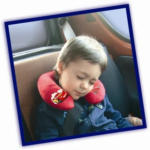 Disney Cars 25911 wałek pod kark dla KIS Lightning McQueen, czerwony - Poduszki do karmienia - miniaturka - grafika 2