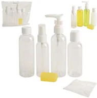 Kubki na szczoteczki do zębów - Zestaw podróżny / lotniczy na kosmetyki 8 el. 851322 - miniaturka - grafika 1