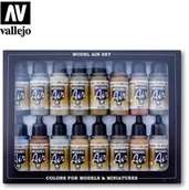 Kolejki i akcesoria - Vallejo Model Air Zestaw 16 farb - German WWII Europe & Africa Vallejo 71208 - miniaturka - grafika 1