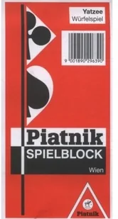 Piatnik bloczki do zapisu wyników do gry w kości - Akcesoria do gier planszowych - miniaturka - grafika 2