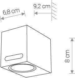 Nowodvorski Ogrodowa LAMPA ścienna ASSOS 9123 zewnętrzna OPRAWA metalowa elewacyjna IP54 czarna 9123 - Lampy ogrodowe - miniaturka - grafika 2