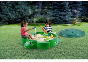 Little Tikes Żółwiowa piaskownica - zielona LT632884E3 - Place zabaw - miniaturka - grafika 3