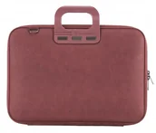 Torby na laptopy - Bombata Denim 15.6" burgundowa - miniaturka - grafika 1