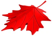 Akcesoria do drzwi - Qualy ql10072r stoper do drzwi Autumn, 14,7 x 18,3 x 3,5 cm, EVA, czerwony QL10072-Rd - miniaturka - grafika 1