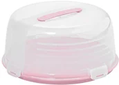 Pojemniki kuchenne - Curver Pojemnik na ciasto jasnoróżowy, 34,7x15,6 cm - miniaturka - grafika 1