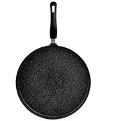 Patelnie - Home crp patelnia nieprzywierająca, z uchwytem z bakelitu, aluminium, czarna, 32 cm 8003512674235 - miniaturka - grafika 1