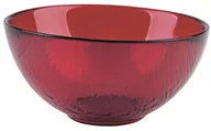 Miski i półmiski - Excelsa Scratch miska, szkło, czerwona, 13 x 13 x 5 cm 49121 - miniaturka - grafika 1