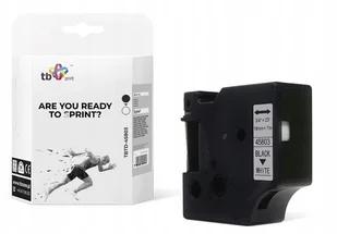 DYMO RHINO tb print TB Print Taśma TBTD-45803 do Czarny na Białym 19x7mm 1szt TBTD-45803 - Dodatki do drukarek i skanerów - miniaturka - grafika 2