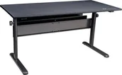 Biurka gamingowe - Thermaltake Biurko  Thermaltake Tt Level 20 GT Battle Station Gaming Desk gaming table black GD-LBS-BRHANX-01 - miniaturka - grafika 1
